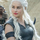 Mersi Silver Wigs for Women Costume Wig Long Braided Hair Wigs for Party Halloween (Silver) S039S