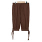 Calf-Length Tie-Hem Ketill Pants
