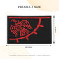 Red and Black Norse Viking Raven Flag 3x5ft