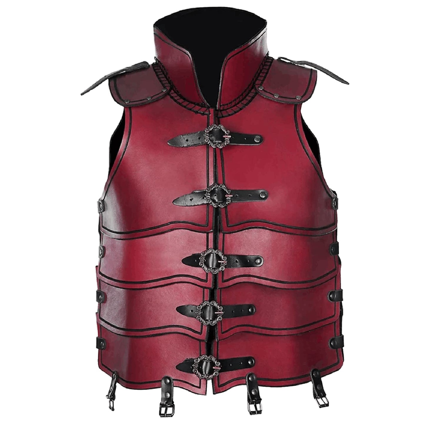 Medieval Chest Armor for Men Viking Leather Armour