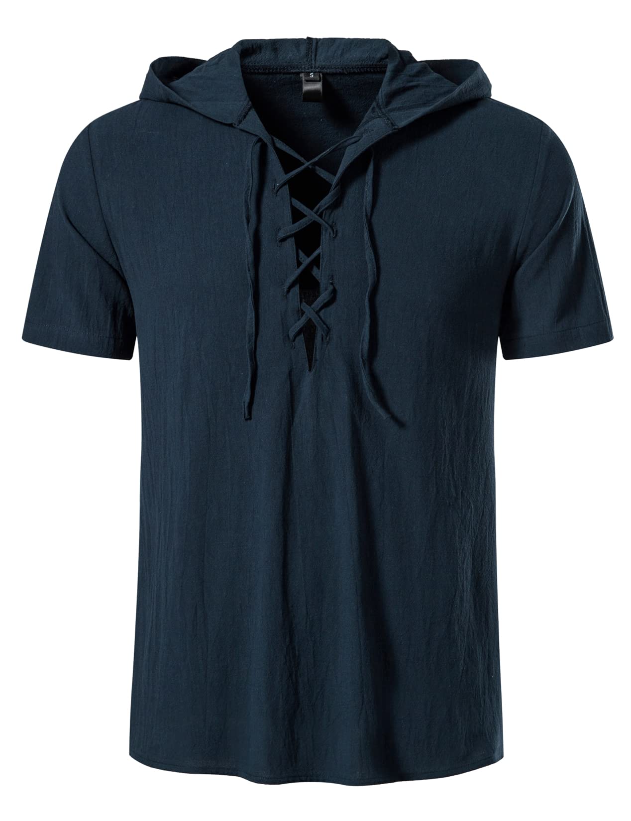 Modern Hemmed Summer Weight Cotton Tunic with Hood