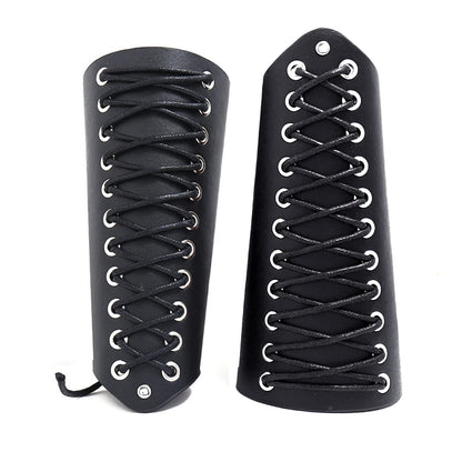 GORGECRAFT Leather Bracers Arm Armor