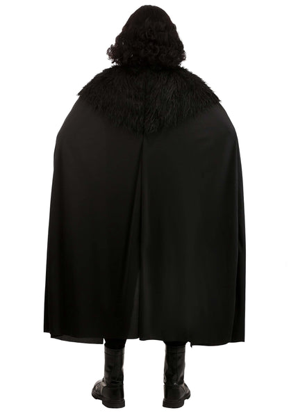 Wolf Clan Warrior Cape One Size Black