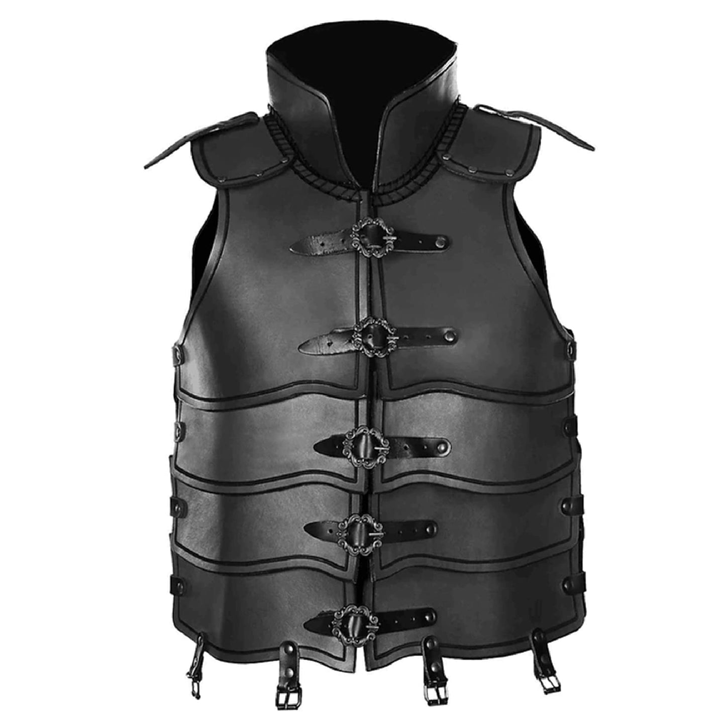 Medieval Chest Armor for Men Viking Leather Armour