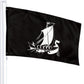 Viking Ship Flag 3x5 FT Outdoor Banner Outdoor Decoration, Garden Decoration, Home Decoration, Farm Decoration, Holiday Decoration