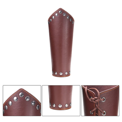 GORGECRAFT Leather Bracers Arm Armor