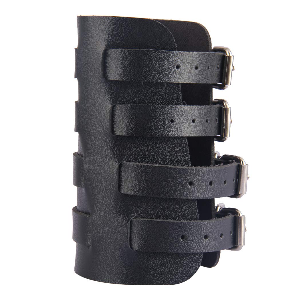 JAOYU Leather Bracers Arm Armor Viking Cuffs