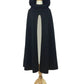 Women's Calf Length Cotton Lining Cloak