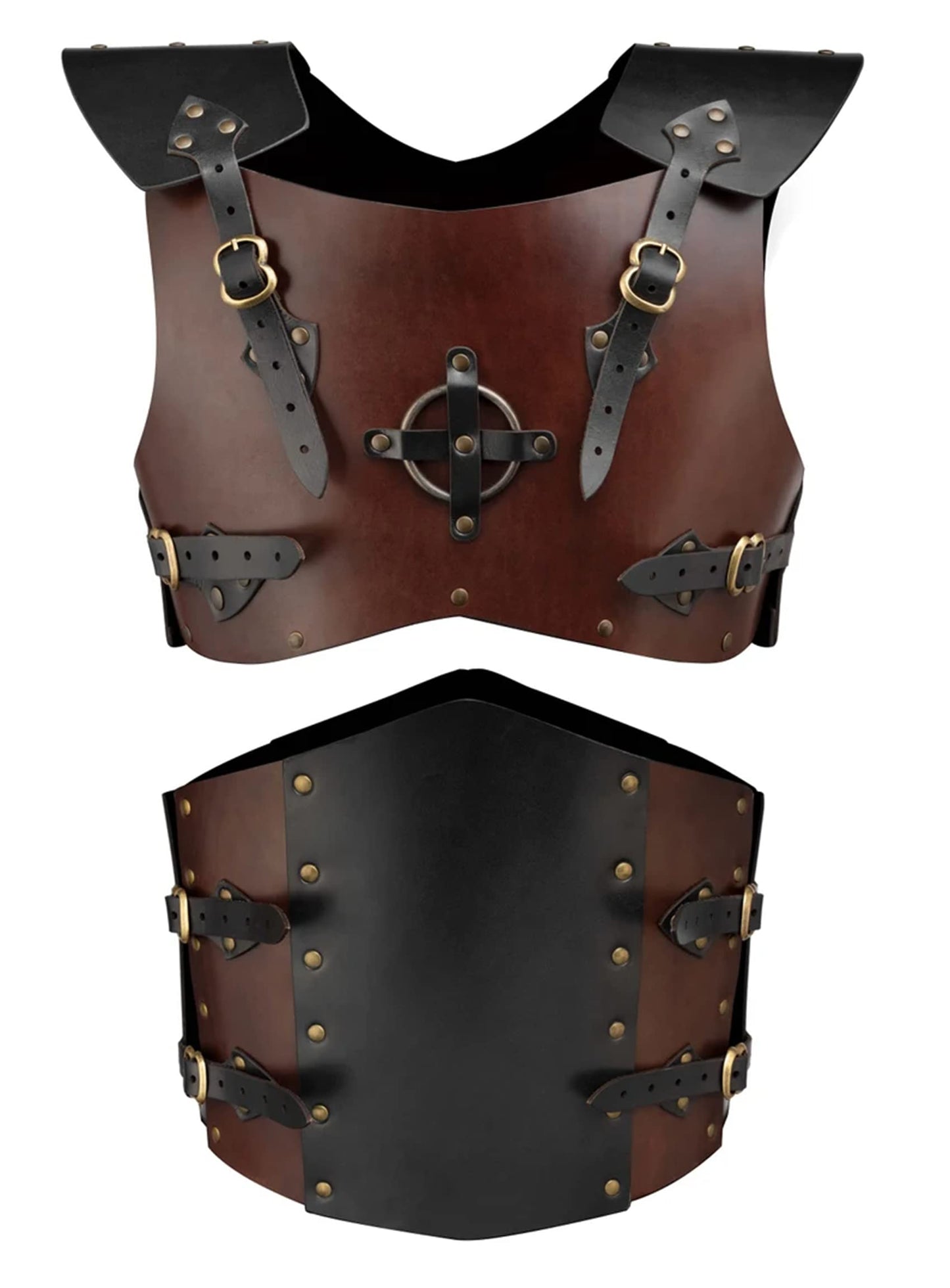 Medieval Chest Armor for Men Viking Leather Armour