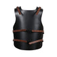 HZMAN Viking Warrior Chest Armor Medieval PU Leather Vest