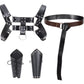 Medieval Knight Leather Belt Shawl