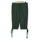 Calf-Length Tie-Hem Ketill Pants
