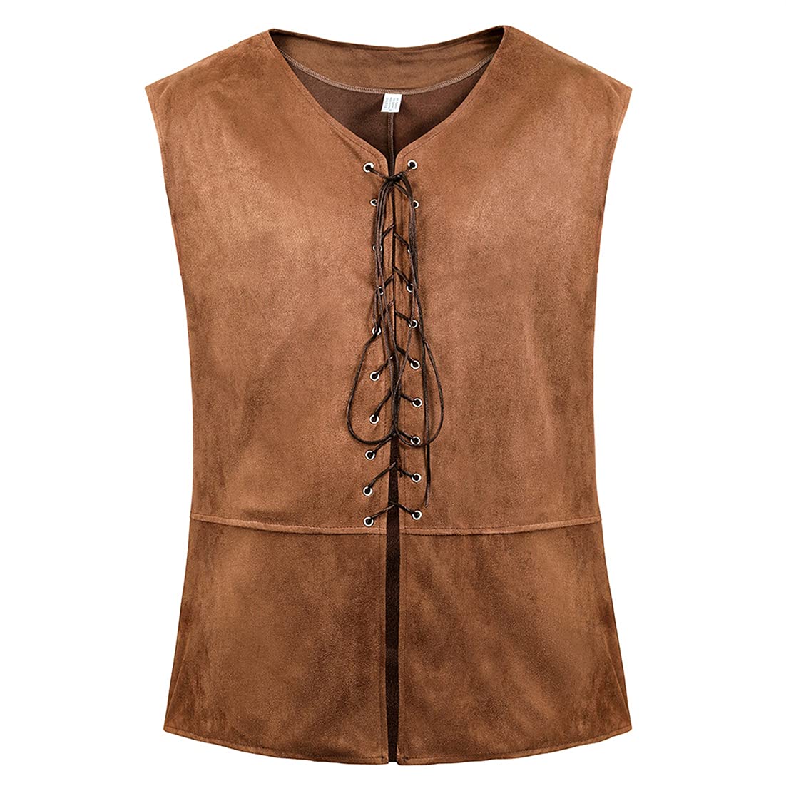 Haorugut Pirate Costume Men Pirate Vest