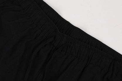 Calf-Length Tie-Hem Ketill Pants