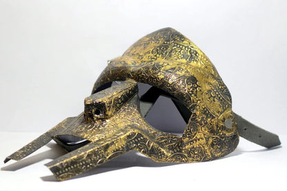 Medieval Roman Gladiator Helmet Face Mask