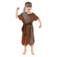 Funivals Boys Costume for Halloween Carnival，Boy Suit Role Play with Accessories Medium Viking Warrior