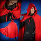 “Raider” Canvas Cloak 100% Cotton Cape Medieval SCA LARP Large Charcoal