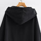Women's Calf Length Cotton Lining Cloak