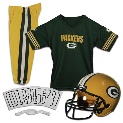 Franklin Sports NFL Youth Football Uniform Set for Boys & Girls - Includes Helmet, Jersey & Pants with Chinstrap + Numbers Minnesota Vikings Medium