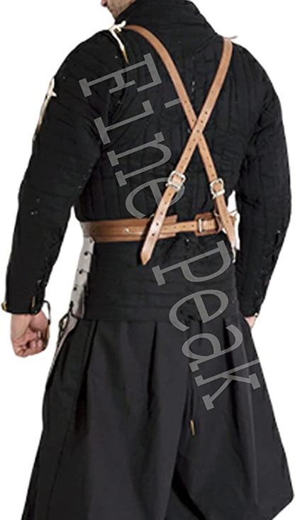 Medieval Tassets with Leather Straps