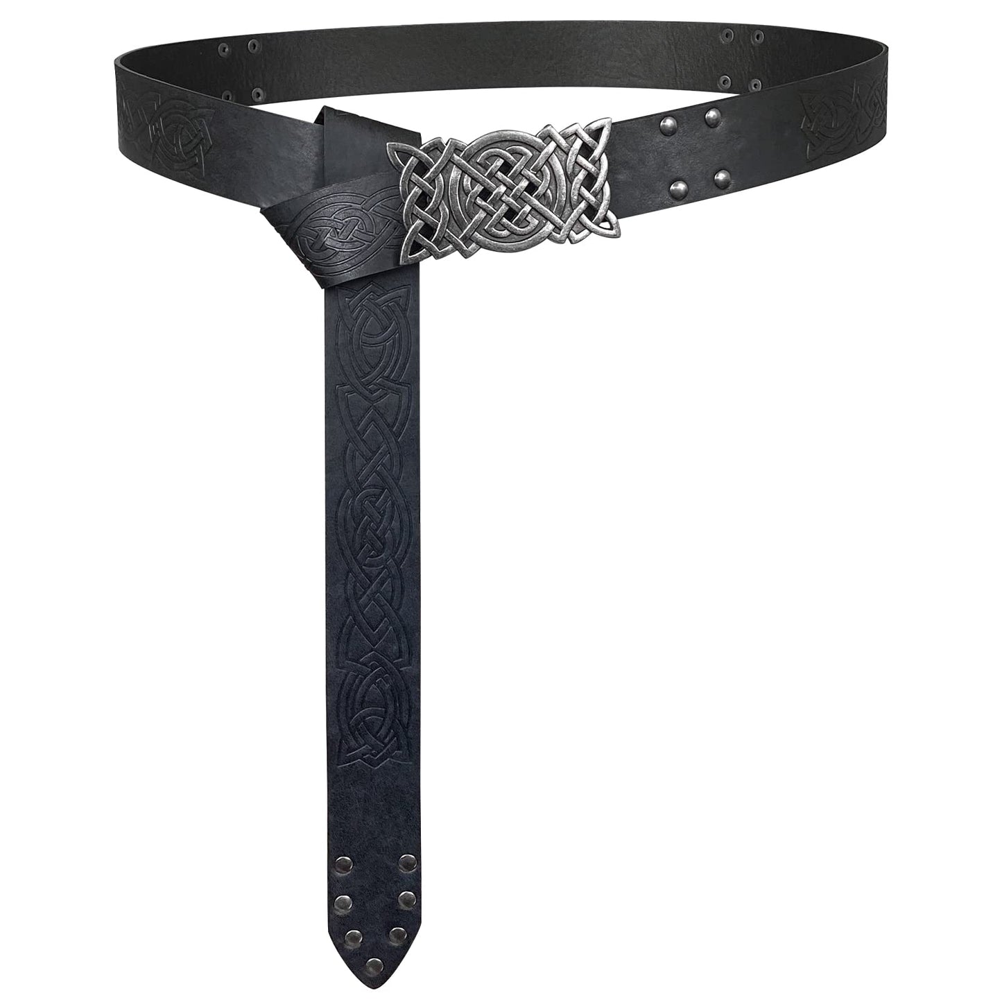 Viking Embossed Buckle Belt