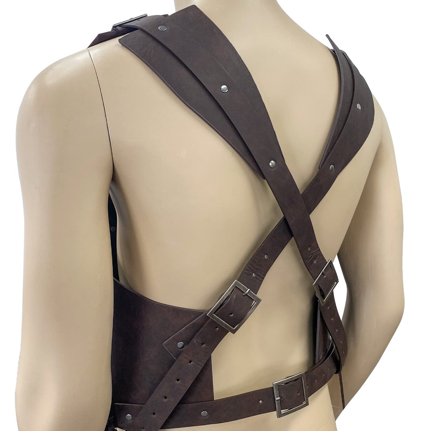 HiiFeuer Viking Warrior PU Leather Chest Armor