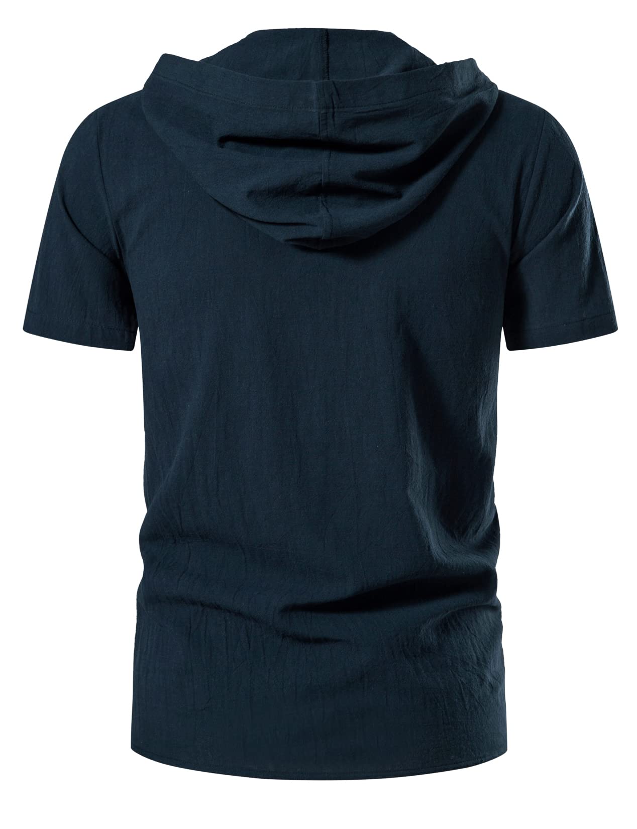 Modern Hemmed Summer Weight Cotton Tunic with Hood