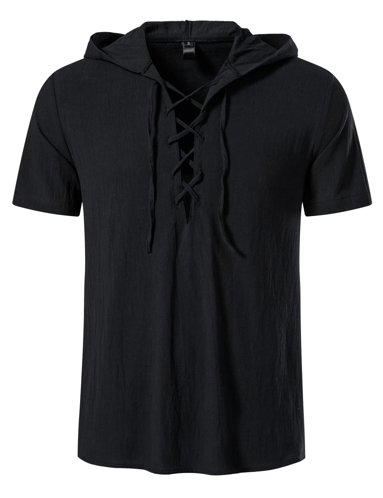 Modern Hemmed Summer Weight Cotton Tunic with Hood