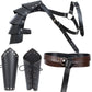 Medieval Knight Leather Belt Shawl