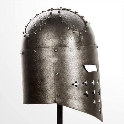 Medieval Spangenhelm/ Segmented Viking Knight Helmet