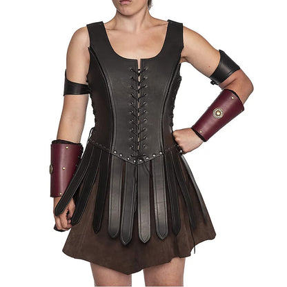 Lightweight Summer Leather Armor Gambeson