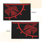 Red and Black Norse Viking Raven Flag 3x5ft