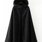 Women's Calf Length Cotton Lining Cloak