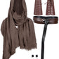 Medieval Knight Leather Belt Shawl