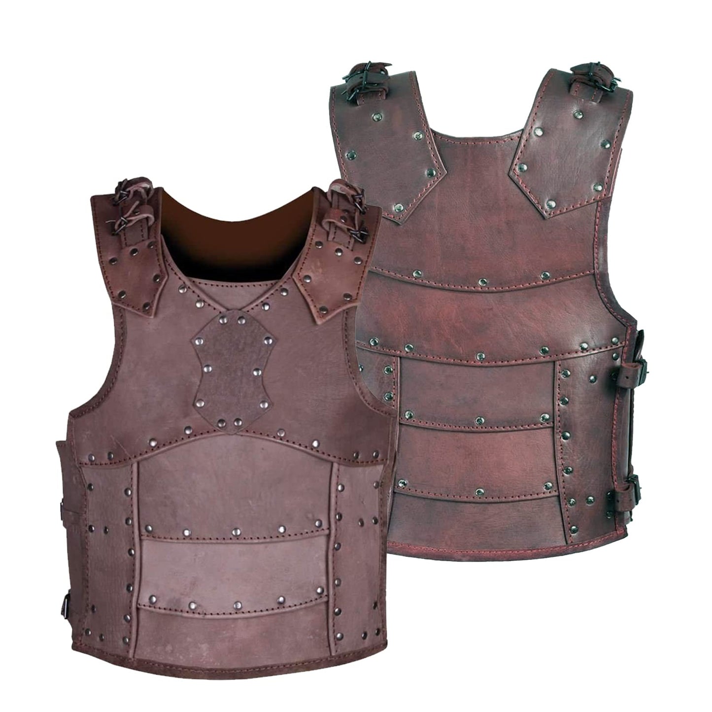 Medieval Chest Armor for Men Viking Leather Armour