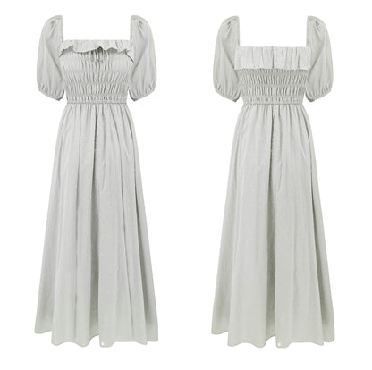 Half Sleeve Linen Dress
