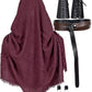 Medieval Knight Leather Belt Shawl