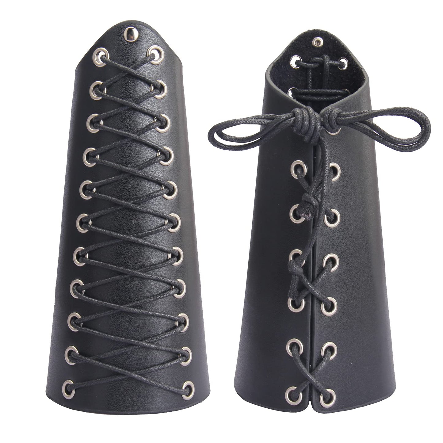 JAOYU Leather Bracers Arm Armor Viking Cuffs