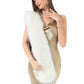 Soul Young Faux Fur Collar Women's Neck Warmer Scarf Wrap 80cm,31.5in A-nature