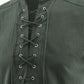 Moomphya Mens Pirate Renaissance Viking Steampunk Medieval Gothic Celtic Sleeveless Shirt Barbarian Top Tee Large Greygreen