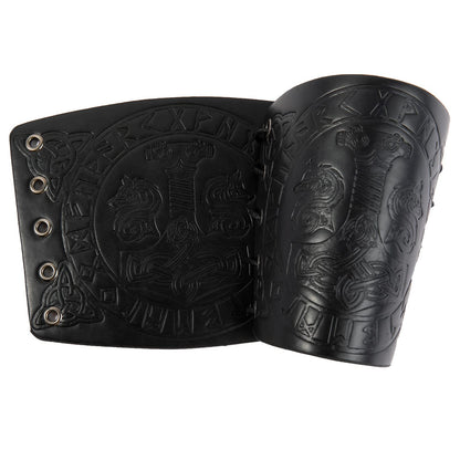 GORGECRAFT Leather Bracers Arm Armor