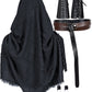 Medieval Knight Leather Belt Shawl