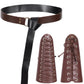 Medieval Knight Leather Belt Shawl