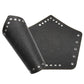 GelConnie Leather Gauntlet Wristband Viking Leather Arm Guard Medieval Armor Bracers Leather Armband Wrist Guards Cosplay Black Leather Bracers