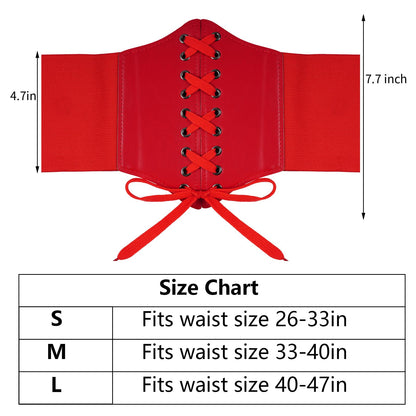Faux Leather Cincher and Bracers