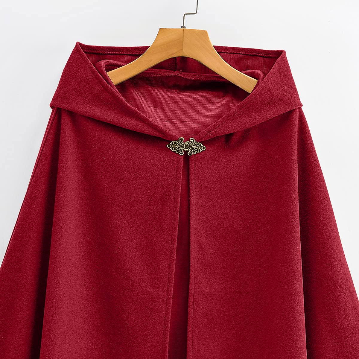 Women's Calf Length Cotton Lining Cloak