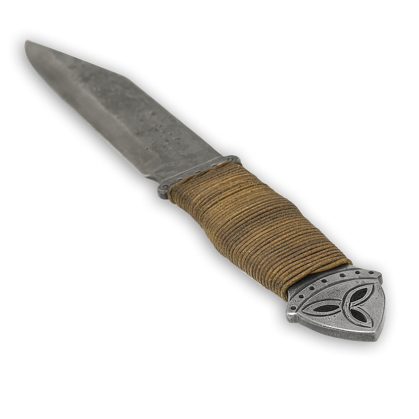 Odin Hand-Forged Knife with Tooled Sheath