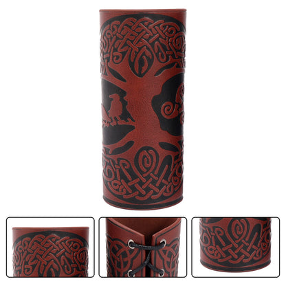 GORGECRAFT Leather Bracers Arm Armor