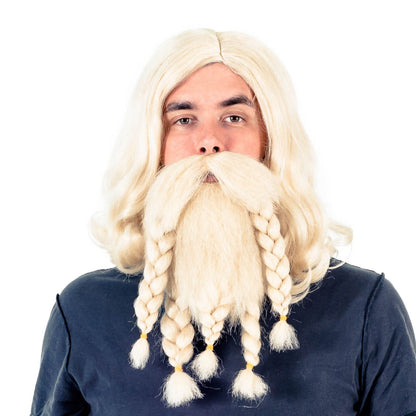 Viking Wig and Beard Costume