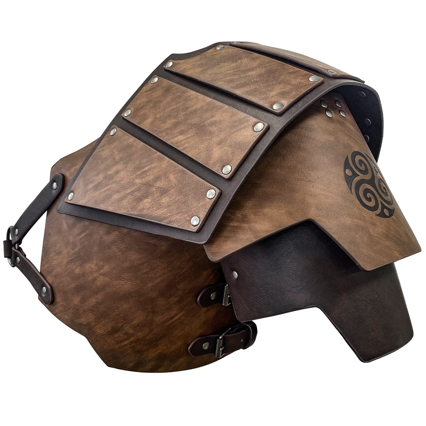 HiiFeuer Viking Faux Leather Single Pauldron